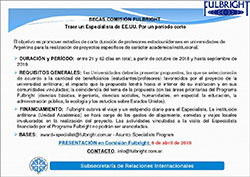 BECAS COMISIÓN FULBRIGHT